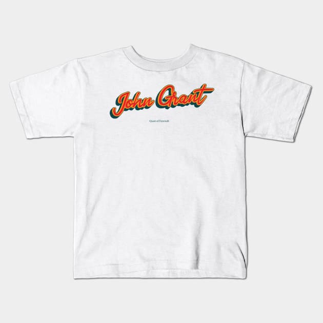 John Grant Kids T-Shirt by PowelCastStudio